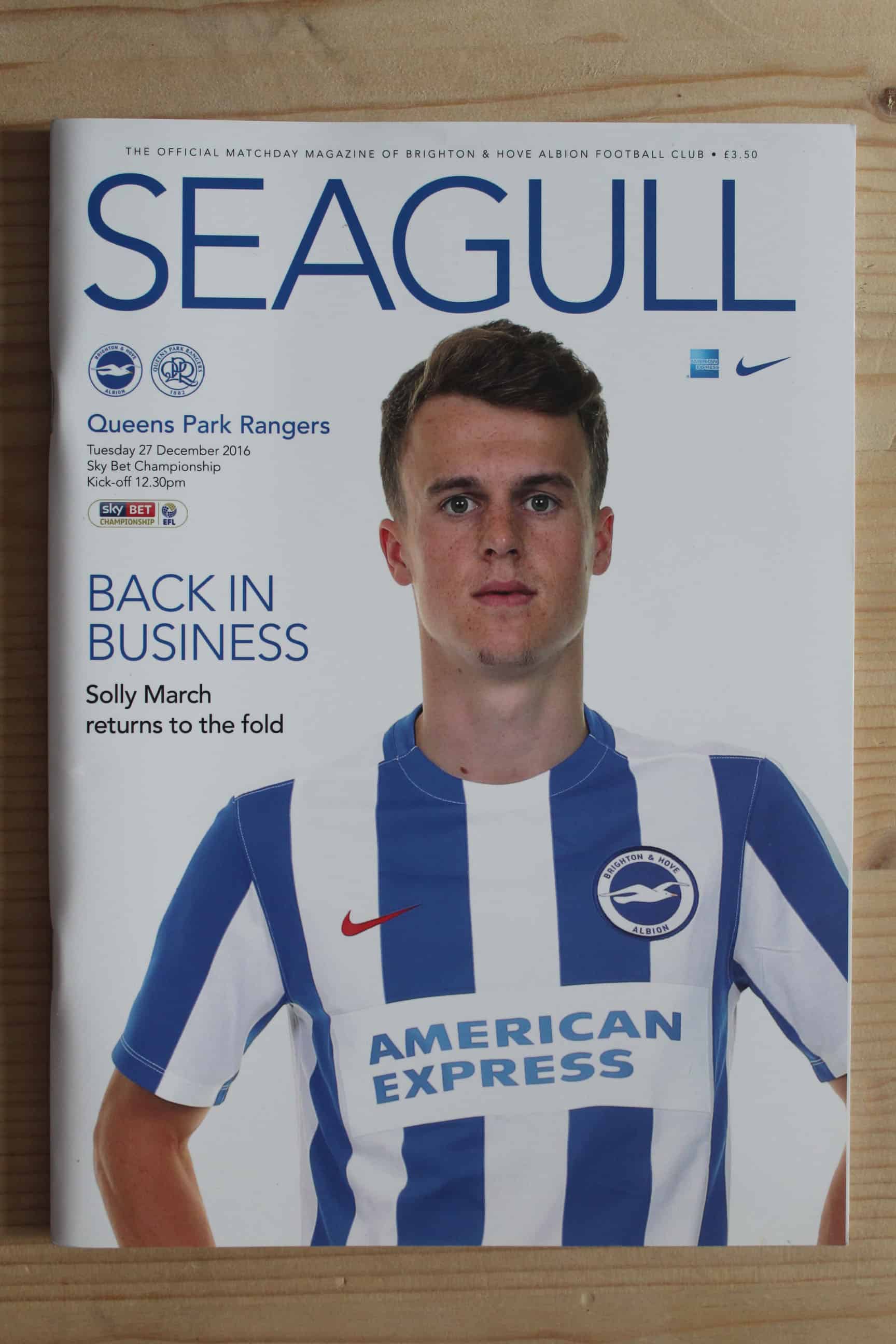 Brighton & Hove Albion FC v Queens Park Rangers FC